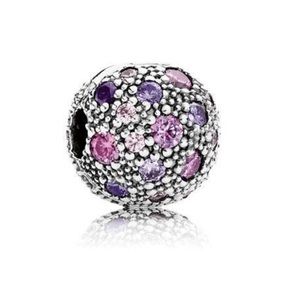 Pandora Cosmic Stars Purple Clip